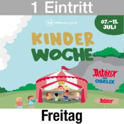 Eintritt für Freitag