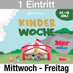 Eintritt für Mittwoch - Freitag