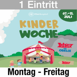 Eintritt für Montag - Freitag